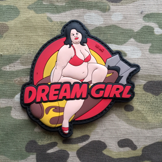 101inc Dream Girl PVC Patch - nášivka