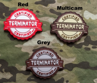101inc Terminator PVC Patch - nášivka