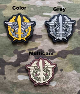 101inc Corps Marines Logo PVC Patch - nášivka