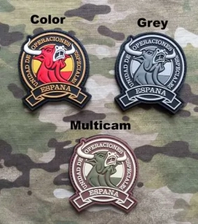 101inc Espana Unidad De Operaciones Especiales PVC Patch - nášivka