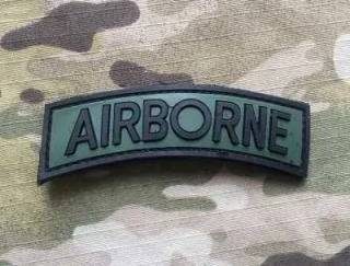 101inc Airborne Tab PVC Patch - nášivka