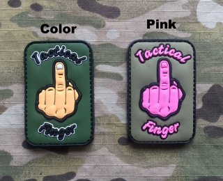 101inc Tactical Finger PVC Patch - nášivka