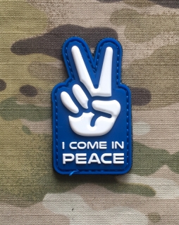 101inc I Come In Peace PVC Patch - nášivka