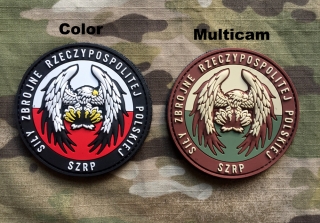 101inc SZRP Sily Zbrojne Rzeczypospolitej Polskiej PVC Patch - nášivka