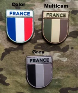 101inc France Army PVC Patch - nášivka