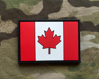 101inc Canada Flag PVC Patch - nášivka