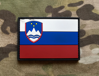 101inc Slovenia Flag PVC Patch - nášivka