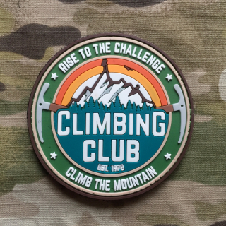 101inc Fosco Climbing Club PVC Patch - nášivka