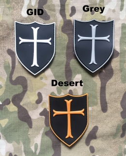 NoName Crusader Shield PVC Patch - nášivka