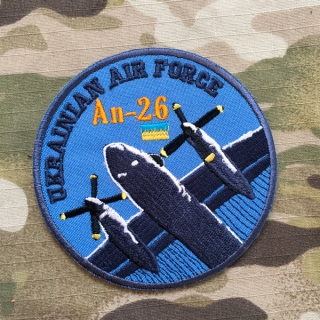 Ukrajina Military Patch Ukraina Air Force AN-26 nášivka