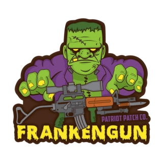PATRIOT Stickers Frankengun - samolepka