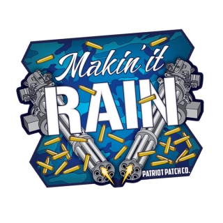 PATRIOT Stickers Makin´ It Rain - samolepka