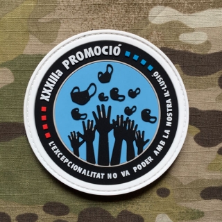 PoliceFirePatches Spain Policia Nacional XXXIIIa Promoció PVC Patch - nášivka