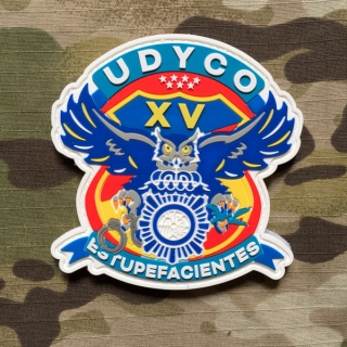 PoliceFirePatches Spain Policia Nacional UDYCO XV Estupefacientes PVC Patch - nášivka