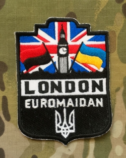 Ukrajina Military Patch London Euromaidan ver.1 - nášivka