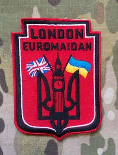Ukrajina Military Patch London Euromaidan ver.2 - nášivka