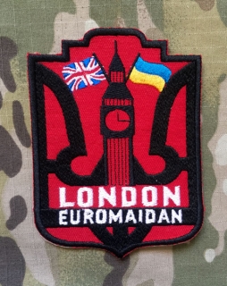 Ukrajina Military Patch London Euromaidan ver.3 - nášivka