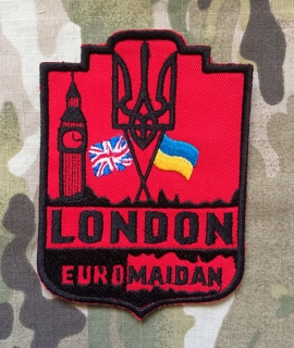 Ukrajina Military Patch London Euromaidan ver.5 - nášivka