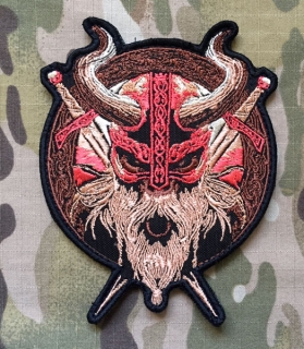 Ukrajina Velcro Patch Viking Warrior - nášivka
