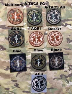 YJPF Tactical Medic Fire - Ambulance - Police Patch - nášivka