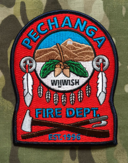 911Patches Pechanga Fire Department Patch - nášivka