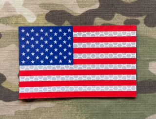 US Flag Infrared Patch - Color - nášivka