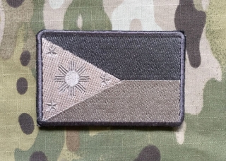 NoName Philippines Flag Patch - Low-Vis - nášivka