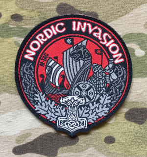 M-Tac Nordic Invasion Woven Patch - nášivka