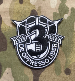 US Army 3rd Special Forces Group De Oppresso Liber Patch - nášivka