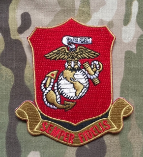 NoName USMC Semper Fidelis Iron-on Patch - nášivka
