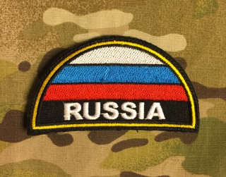 LaPatcheria Russian Flag "RUSSIA" Patch
