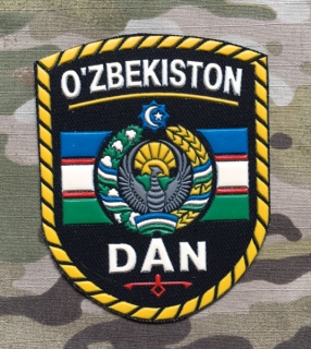 Uzbekistan Military Patch State Traffic Inspectorate - nášivka