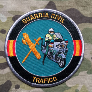 PoliceFirePatches Spain Guardia Civil - Trafico - nášivka