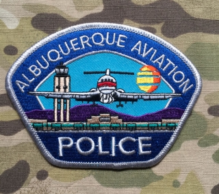 PoliceFirePatches USA Albuquerque Aviation Police - nášivka