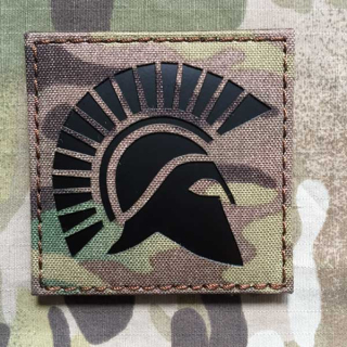 TF LaserCut Patch Spartan Infra - Multicam - nášivka