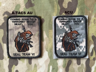 YJPF Seal Team 6 Death Comin Soon Patch