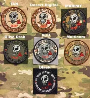 YJPF OIF We Were Always Gentle Patch