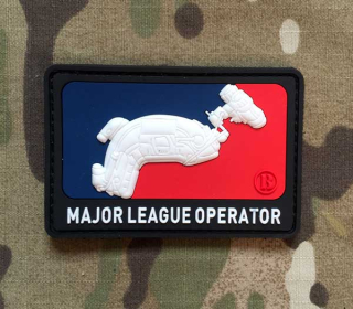 BRITKITUSA MAJOR LEAGUE OPERATOR PVC Patch - nášivka