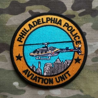 PoliceFirePatches USA Philadelphia Police Aviation Unit - nášivka