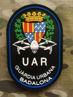 PoliceFirePatches Spain Guardia Urbana Badalona UAR- nášivka 