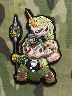 MoralPatches Unicorn Fury - Joe Patch - nášivka