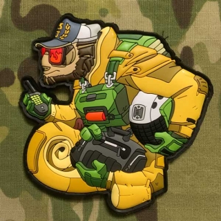 MoralPatches Tactical Chameleon Legion Smokejumper Patch - nášivka