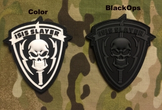 JTG ISIS Tribal Skull PVC Patch
