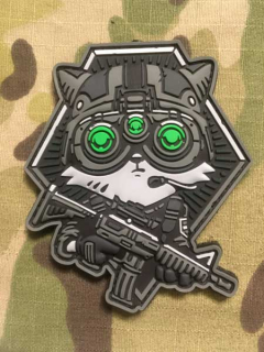 MoralPatches TactiCat Opurrations 4 PVC Patch - nášivka
