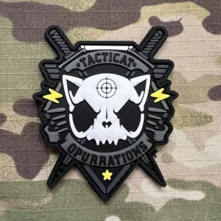 MoralPatches TactiCat Opurrations 5 PVC Patch - nášivka