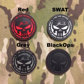 JTG Infidel Punisher PVC Patch