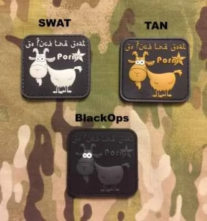 JTG Go Fuck The Goat Porn PVC Patch