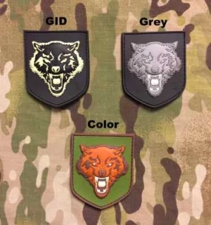 JTG Small Wolf PVC Patch