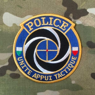 PoliceFirePatches Switzerland Police Unite Appui Tactique - Color - nášivka