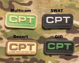 JTG CPT Close Protection Team PVC Patch
